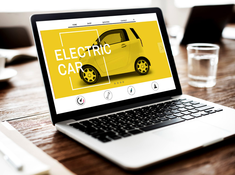 website social media ad